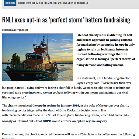 RNLI update